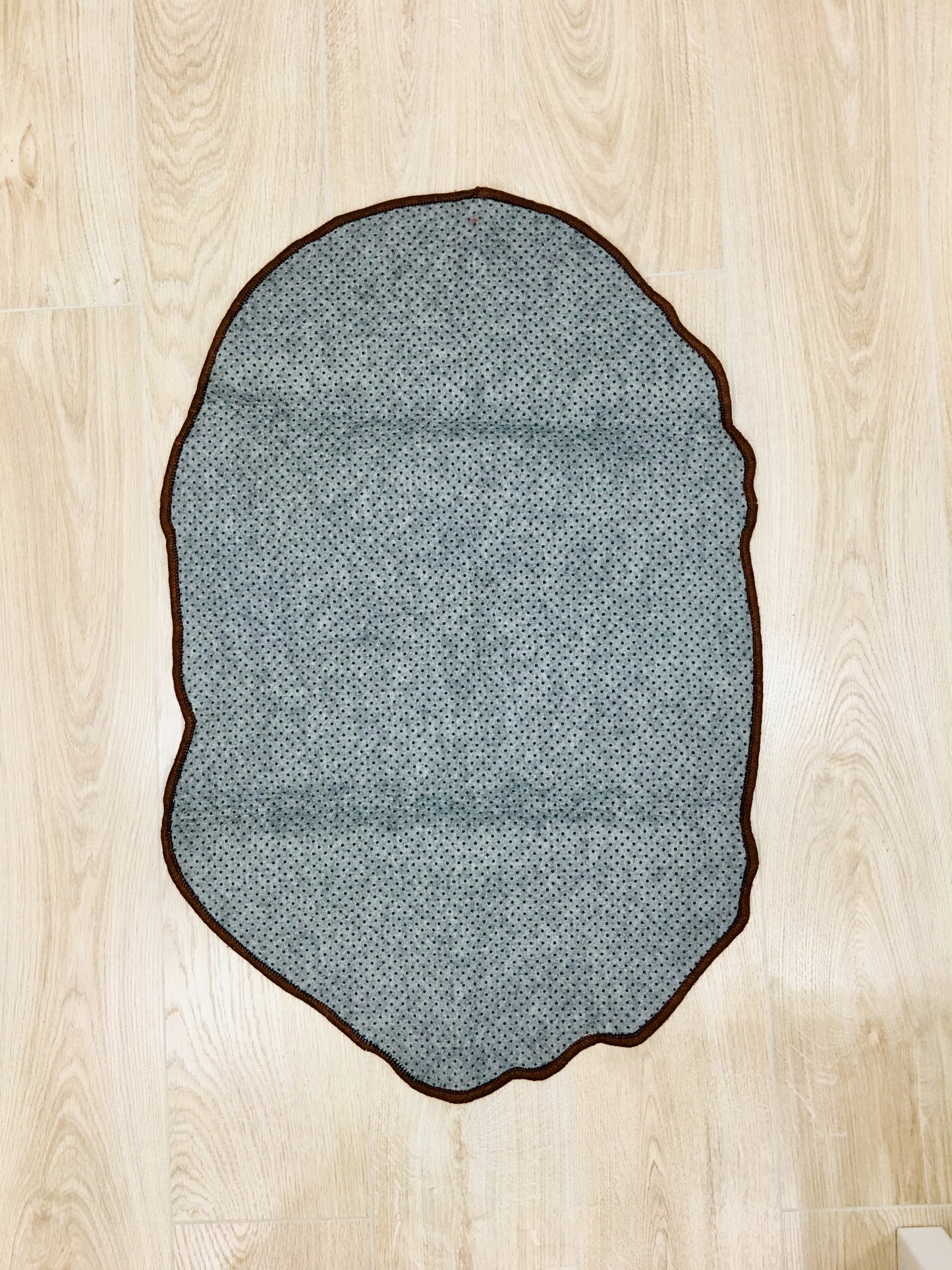 A Bathing Ape by Bape Logo Wool Thread Modern Accent Premium Area Carpet